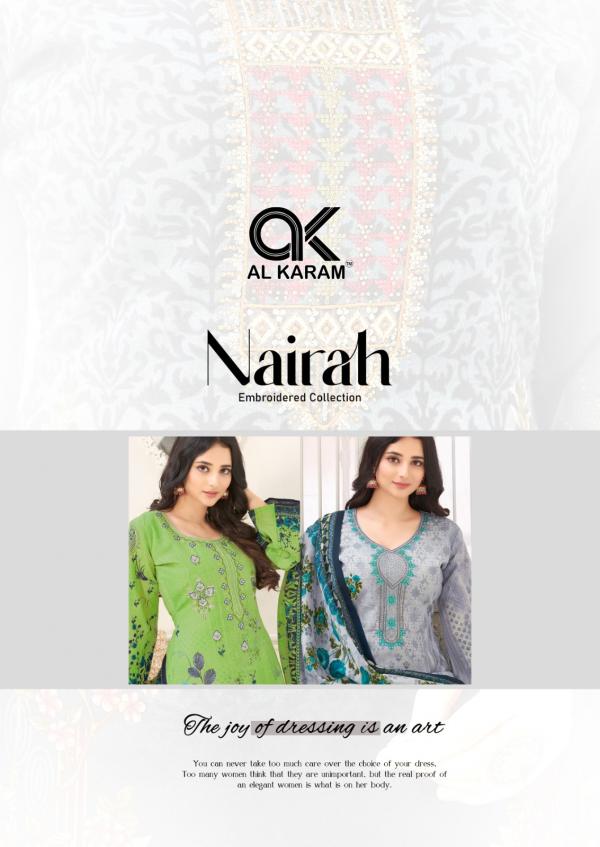 Al Karam Nairah – Dress Material